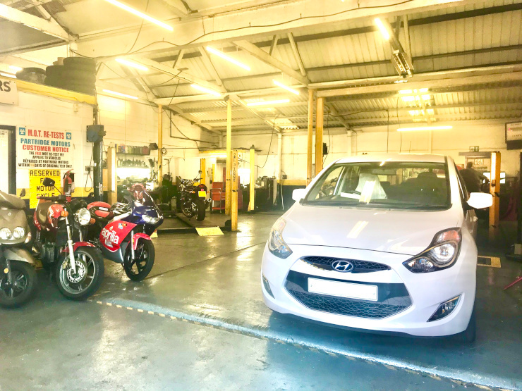 Partridge Motors MOT test